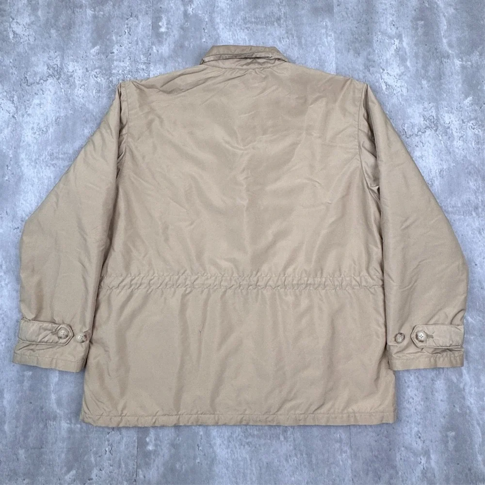 Vintage Polo Sport Ralph Lauren Jacket Mens Large Tan Heavyweight Workwear